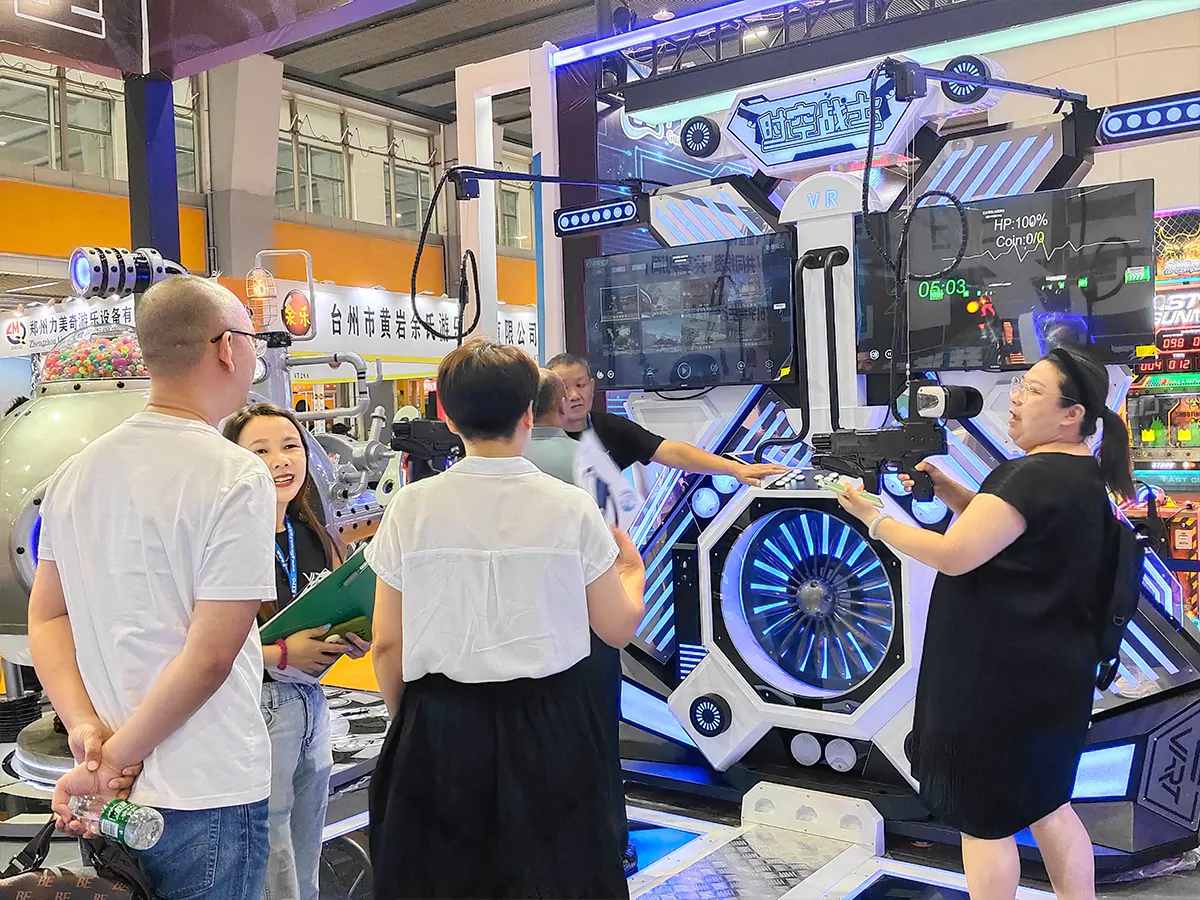 vr arcade shooting game