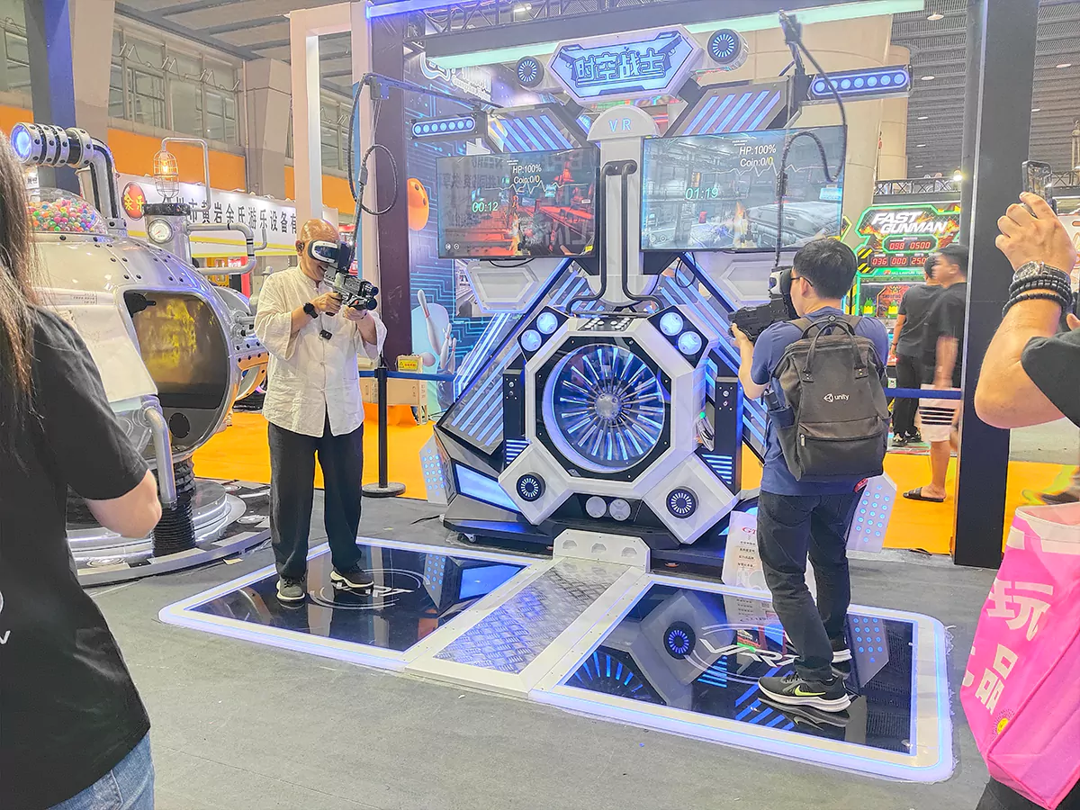 vr arcade shooting game 2 player