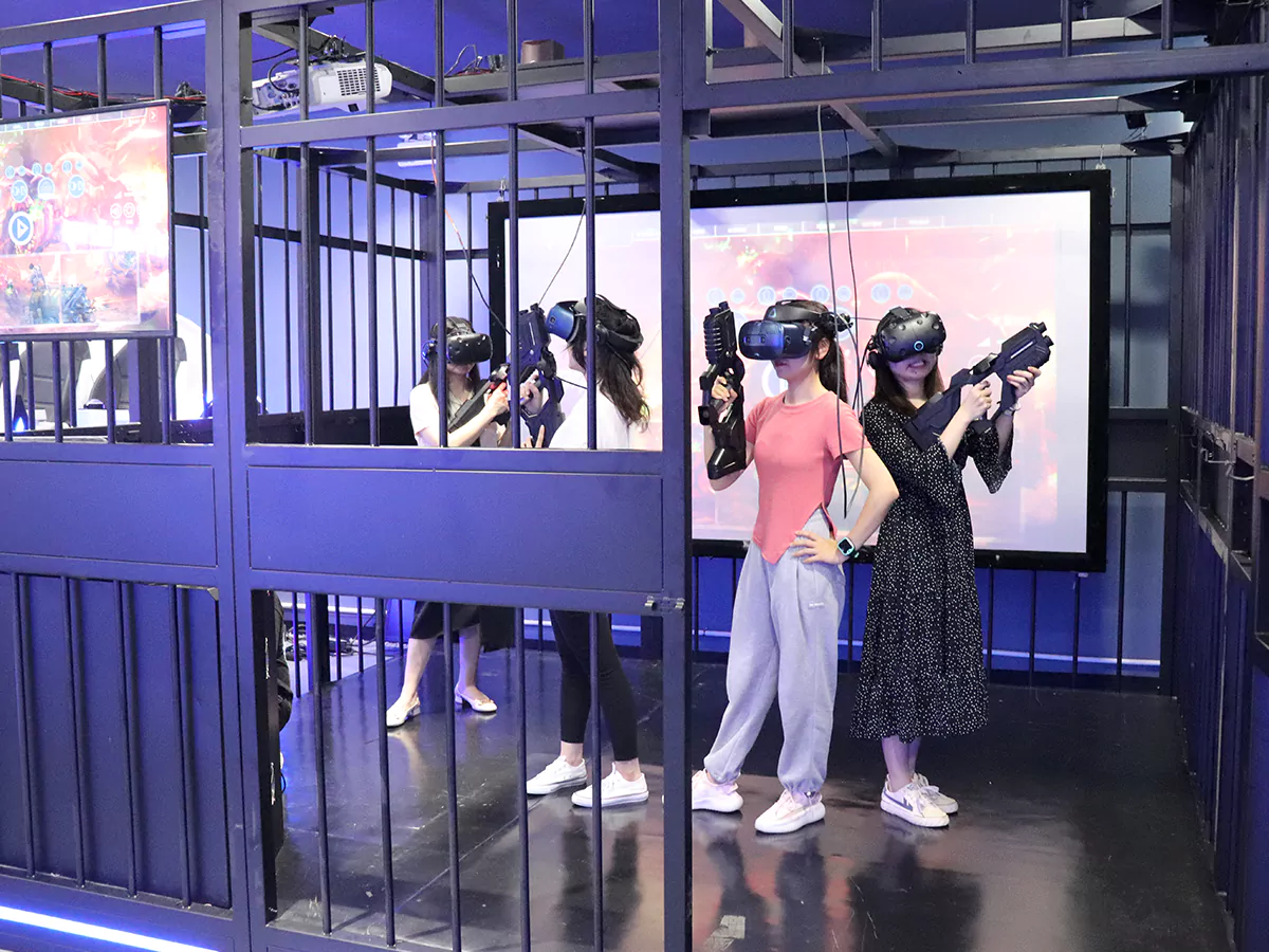 VR shooting area