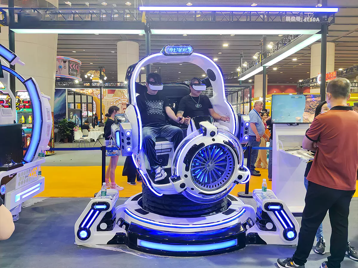 virtual reality gaming chair 2 player