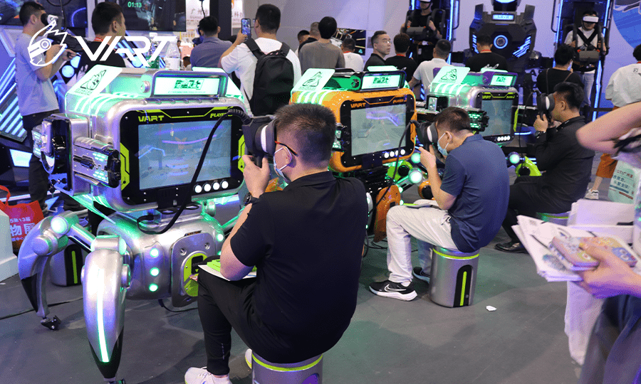 VR warrior machine