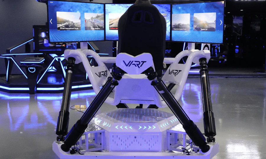VR racing car