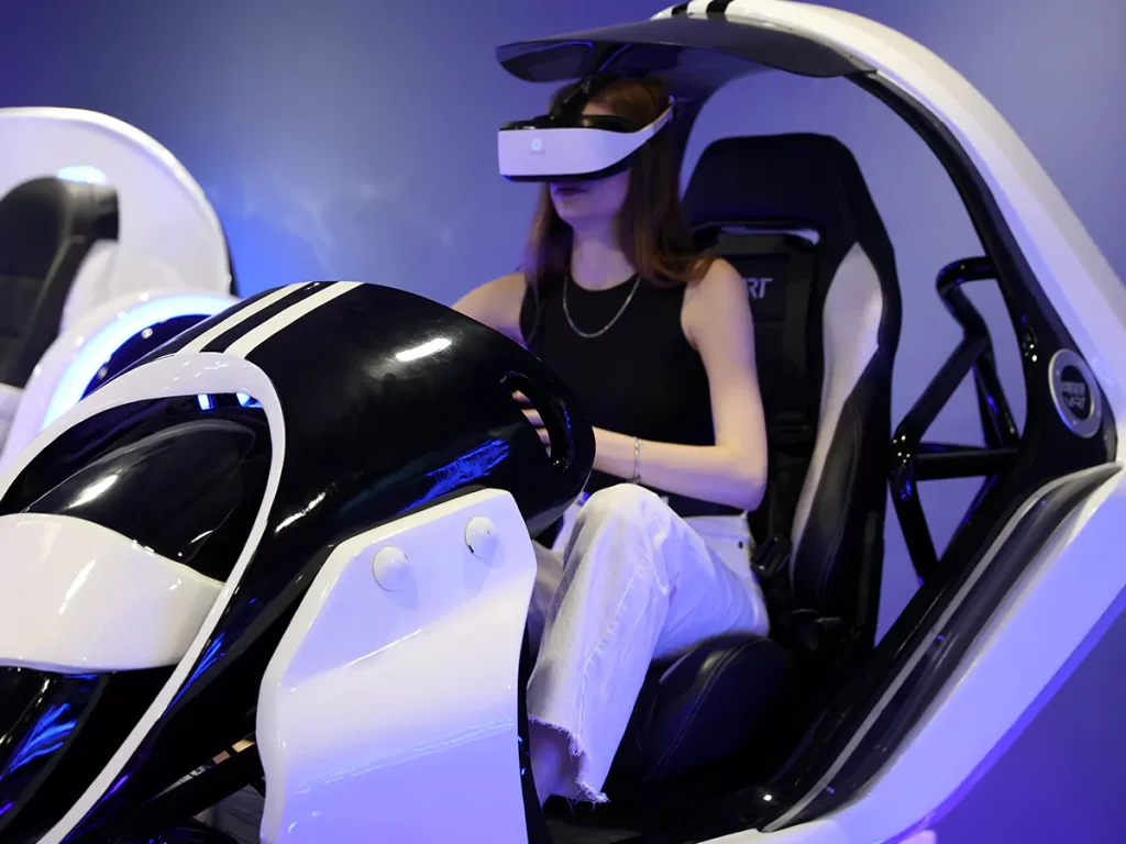 vr race car simulator