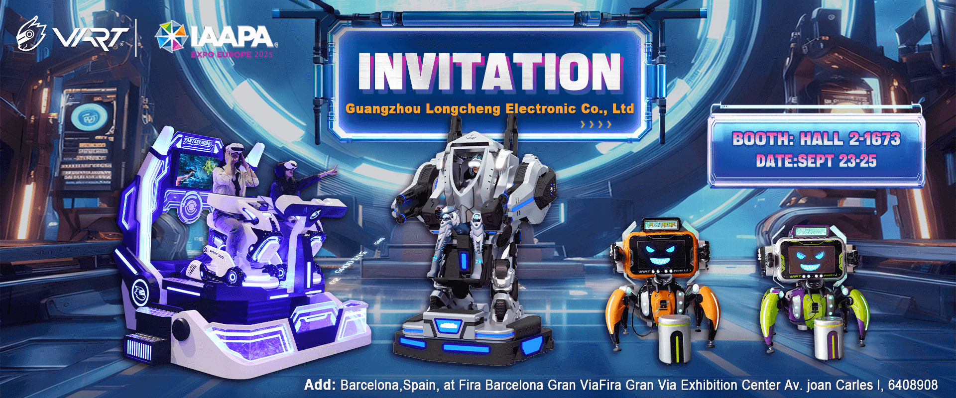 2025 VART Europe Exhibition Invitation
