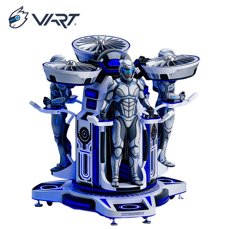 Three-person VR flight simulator for sale